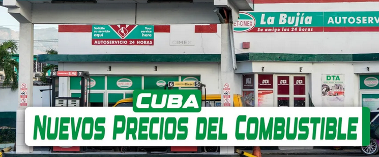 Cuba: Nuevos precios del combustible desde el primero de febrero