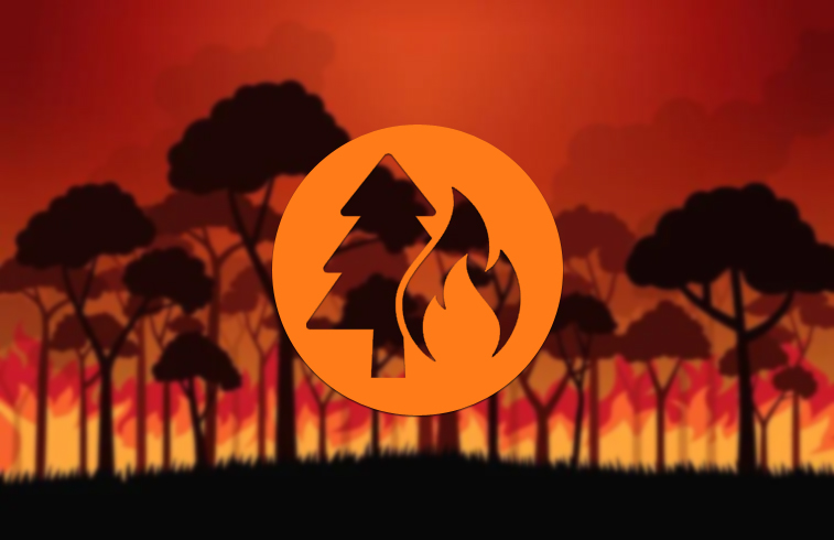 portal ciudadano incendio forestal ilustracion